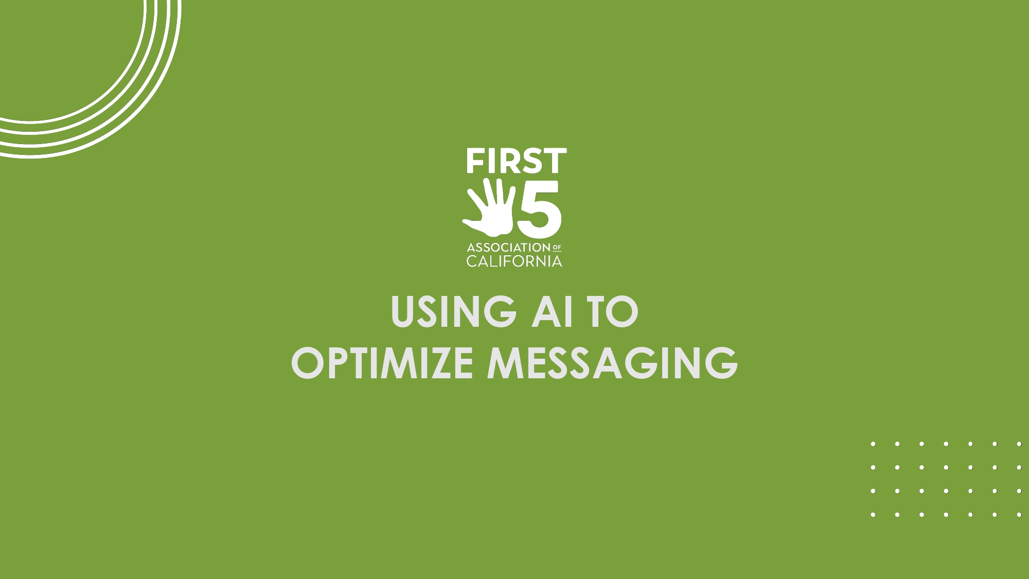 Using AI to Optimize Messaging